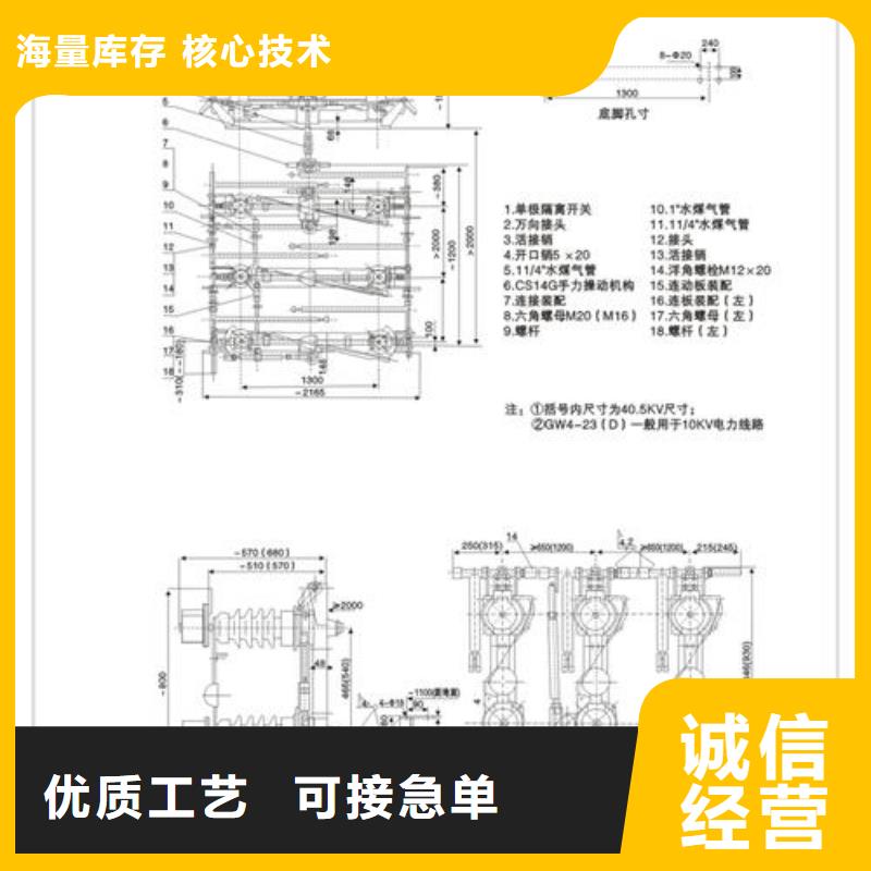 HRW3-0.5/1000低压隔离刀开关