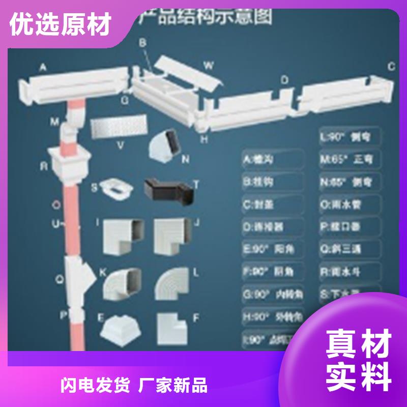 PVC成品天沟视频-兴文|筠连|内江|凉山|成都|资阳|阿坝|眉山PVC成品天沟材质实在-可成建材科技(宜宾市分公司)