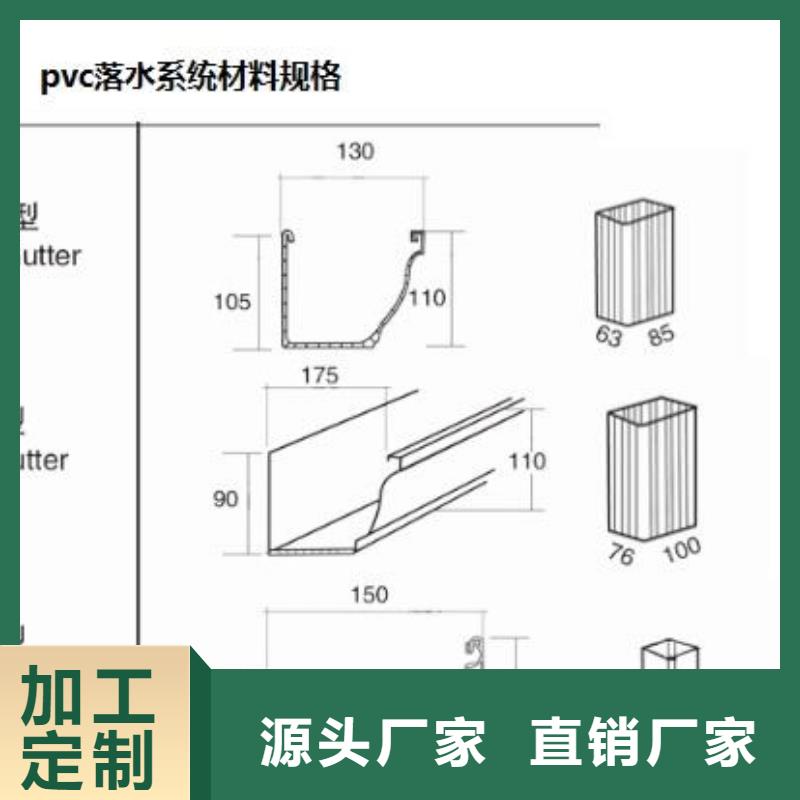 现货满足大量采购【PVC成品天沟】,铝合金雨水管正规厂家- 当地 我们更专业-新闻资讯