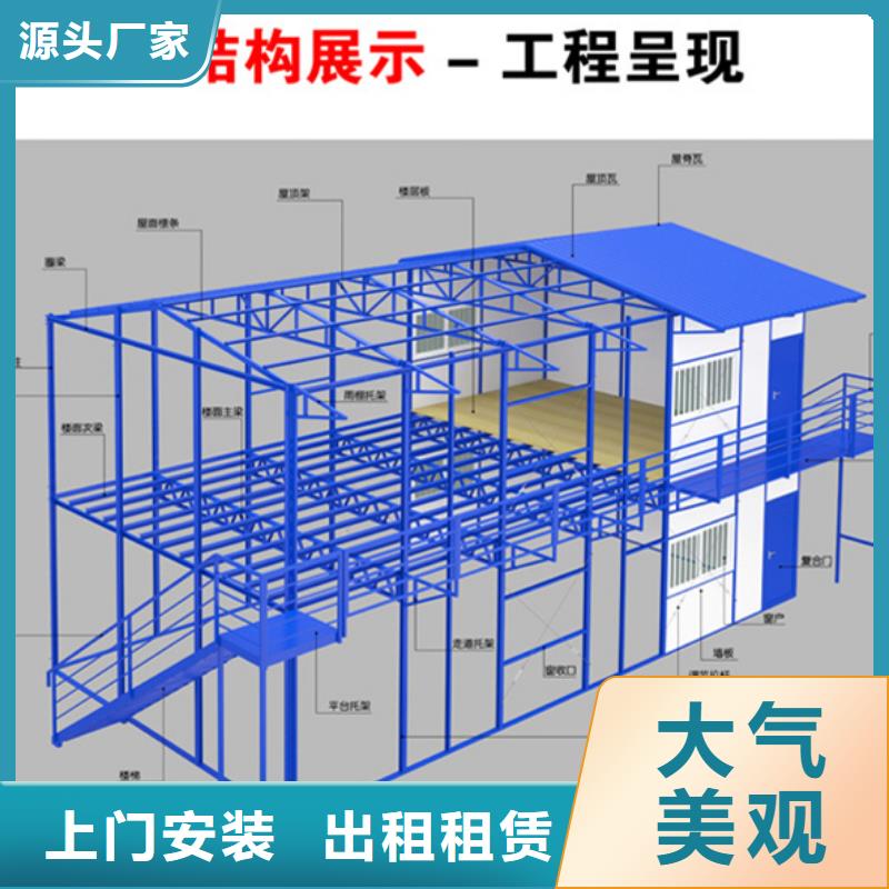 集宁住人折叠集装箱房支持