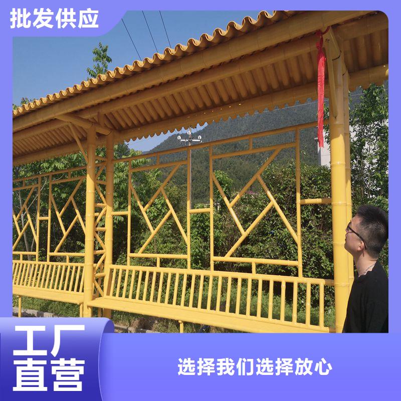 仿古公交站台实力大厂家实地大厂