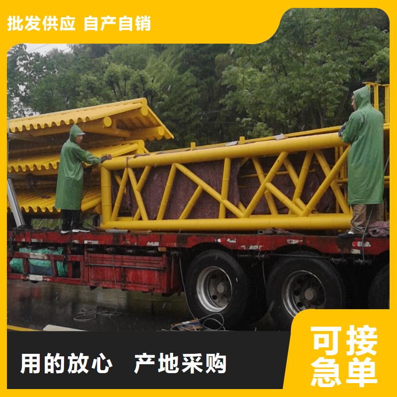乡村公交站台专业生产制造厂仿古公交站台