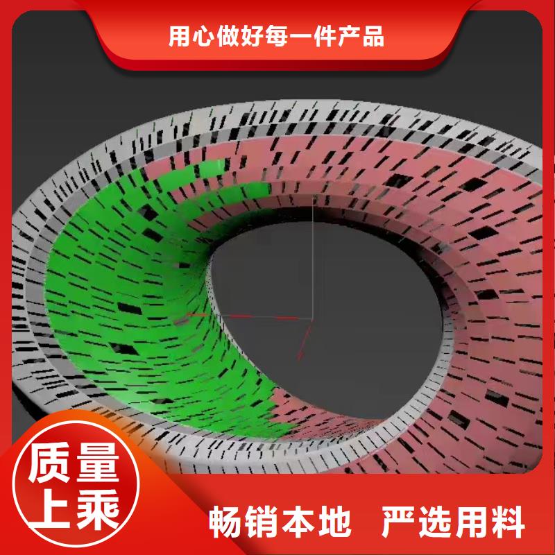 大型廊架雕塑让客户买的放心户外广场雕塑